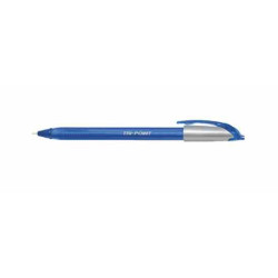 Ручка масляная TRI POINT 0,7мм (синяя), 1200м, ЦЕНА ЗА УП.50ШТ, в кор.15*8*8см, ТМ HIPER