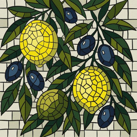 Картина по номерам 