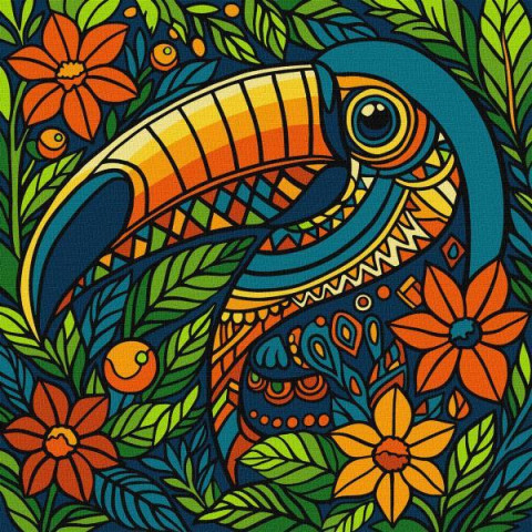 Картина по номерам 