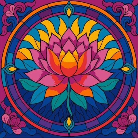 Картина по номерам 