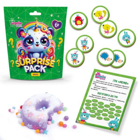 Набір для творчості Vladi Toys із сюрпризами "Surprise Pack Mini 4", ТМ Vladi Toys, Україна арт: VT8040-04
