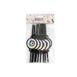 Трубочки 10шт., пак. 19*12см арт: 10419