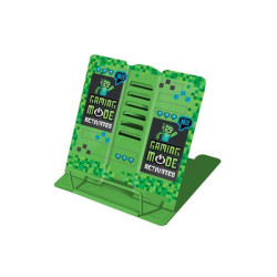 Підставка для книг металева Kidis Gaming mode 15*18см 