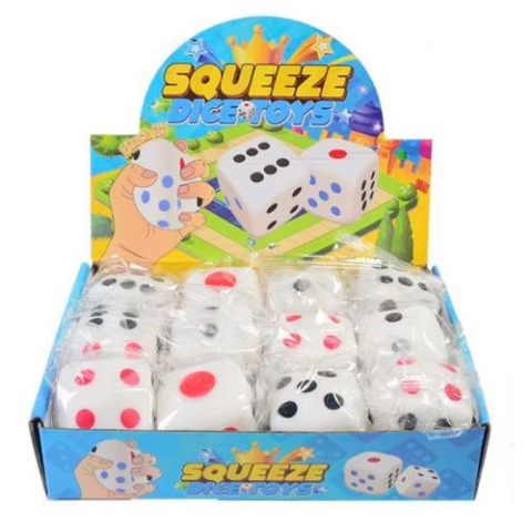 Іграшка Кубик, 5см, антистрес, борошно, аромат, пакет, 12шт в дисплеї, 23,5*18*5,5см   арт: MS4756