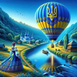 Алмазна мозаїка "Чарівна Країна", 20*20см, на рамці, в кор. 21*21*2,5см, ТМ Dreamtoys арт: S10297