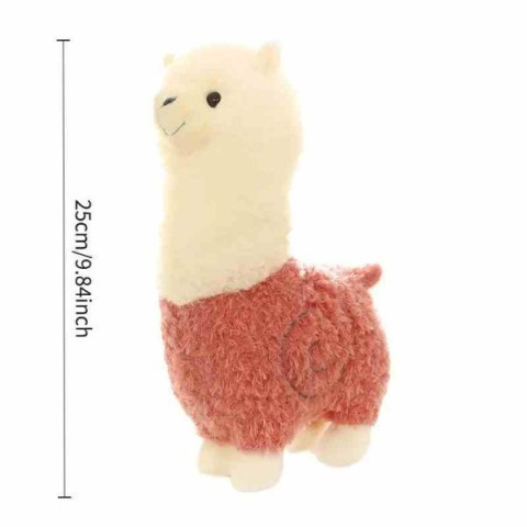 М'яка іграшка Лама в рожевому 25см арт: TLAMAрожева