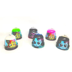 Іграшка-антистрес 120 мл Monster’s Slime, банка 7*6см, ТМ Lovin арт: 8000204