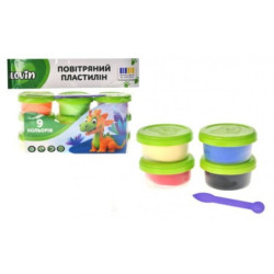 Набір для ліплення з повітряним пластиліном в стаканчиках 9 кольорів, пак. 19*12*6см, ТМ Lovin арт: 7000218