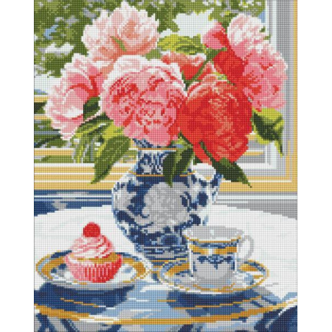 Алмазна мозаїка "Солодкий сюрприз" 40*50см, термопакет, ТМ Ідейка, Україна арт: AMO7977