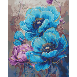 Алмазна мозаїка "Симфонія кольорів" 40*50см, термопакет, ТМ Ідейка, Україна арт: AMO8047