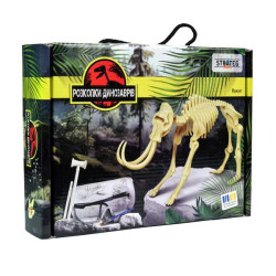 Набір для творчості Розкопки динозаврів. Мамонт (укр), в кор. 25,3*18*5,5см, ТМ Стратег, Україна арт: 30834S