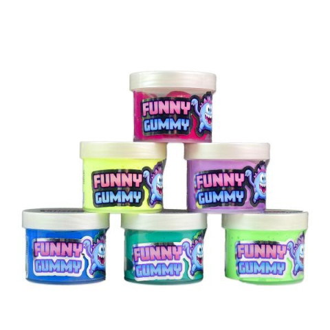 Тягуча маса Funny Gummy  (Фані гамі), ЦІНА ЗА 1ШТ, ТМ Стратег, Україна арт: 30880S