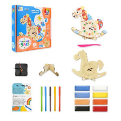 Набор для творчества Творческое время Конек Зумми, укр., в кор. 24,8*25,8*5см, ТМ Стратег, Украина