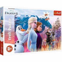 Пазли 24елм. Maxi Frozen Чарівна подорож, в кор. 40*27*5см, ТМ Trefl, Польща арт: 14298