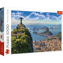 Пазлы 1000элм. Рио Де Жанейро, в кор. 40*27*6см, ТМ Trefl, Польша