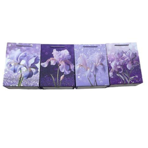 Пакет подарочный бумажный M 