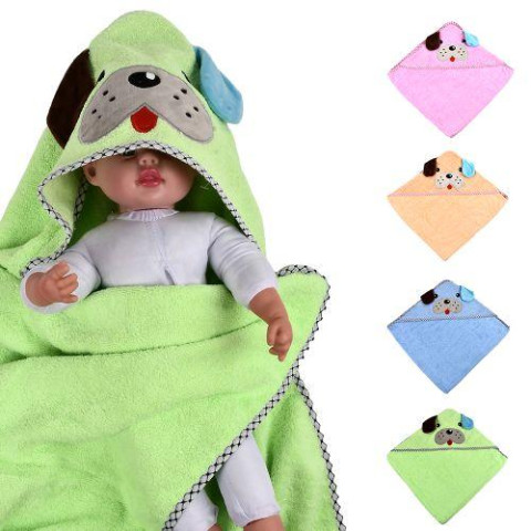 Рушник дитячий з куточком 80*80см  арт: C27680