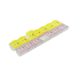 Органайзер для таблеток 14от 21*6см 