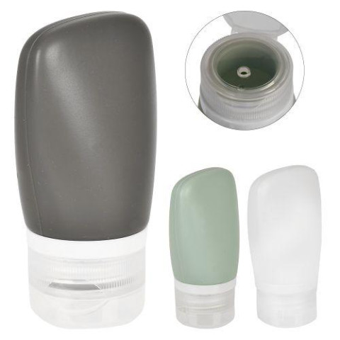 Емкость силиконовая дорожная для косметики 60мл 