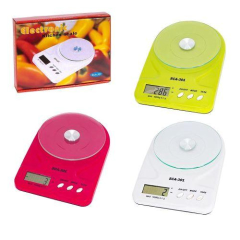 Ваги кухонні електронні 0-7кг 24*17*5см  арт: R88499