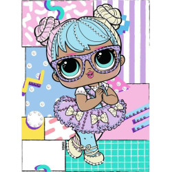Алмазна мозаїка вибірково &quot;L.O.L. Surprise! Bon Bon&quot; 15*20см, термопакет, ТМ Ідейка, Україна арт: AML1193