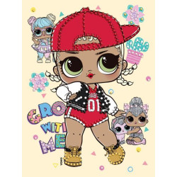 Алмазна мозаїка вибірково &quot;L.O.L. Surprise! SWAG&quot; 15*20см, термопакет, ТМ Ідейка, Україна арт: AML1196