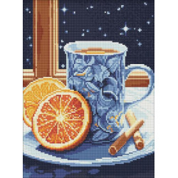 Алмазна мозаїка &quot;Ароматне поєднання&quot; 30*40см, термопакет, ТМ Ідейка, Україна арт: AMO8131