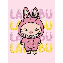 Алмазна мозаїка (вибірково) &quot;Вона Лабубу&quot; 15x20см, термопакет, ТМ Ідейка, Україна арт: AMV1229