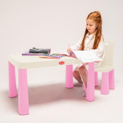 Набір дитячий Doloni стіл та два стільці , в кор. 84*58*16см, ТМ Долоні, Україна арт: 04680/12