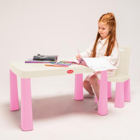 Набір дитячий Doloni стіл та два стільці , в кор. 84*58*16см, ТМ Долоні, Україна арт: 04680/12