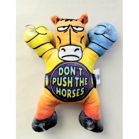 Іграшка м'яконабивна "Кінь на липучках МІКС" 22см, Сувенір Декор, Україна арт: DPTS-5