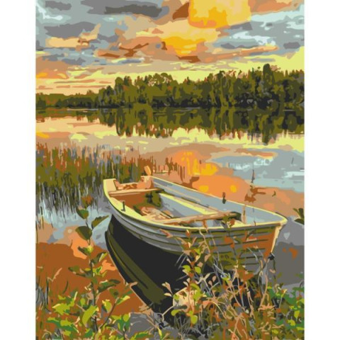 Картина за номерами "Пейзаж дитинства" 40*50см, ТМ ART Craft, Україна арт: 11012-AC