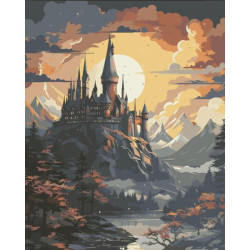 Картина за номерами "Школа чарів і чаклунства" 40*50см, ТМ ART Craft, Україна арт: 11074-AC