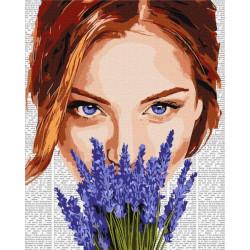 Картина по номерам "Красочная поэзия: Лаванда" 40x50см, термопакет, ТМ Идейка, Украина