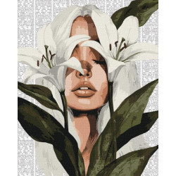 Картина по номерам "Красочная поэзия: Лилии" 40x50см, термопакет, ТМ Идейка, Украина