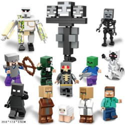 Набор фигурок Minecraft, пак. 23*17*3,5см 