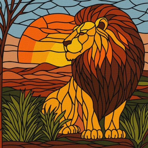 Картина по номерам 