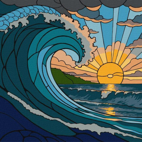 Картина по номерам 