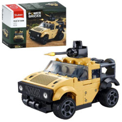 Конструктор SLUBAN військова серія, машина, 52дет, в кор. 14*9,5*4,5см  арт: M38-B1368B