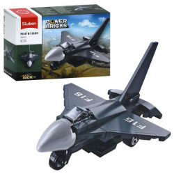 Конструктор SLUBAN військова серія, літак, 39дет, в кор. 14*9,5*4,5см  арт: M38-B1368H