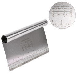 Нож кухонный для теста 20*11см в пак.22*12см 