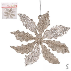 Фігурка-підвіска новорічна &quot;Flower&quot; 14см арт: R33909