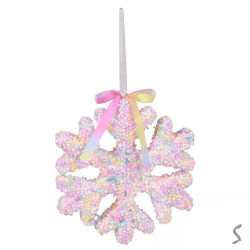 Іграшка-підвіска новорічна &quot;Snowflake&quot; 17см R33887 арт: R33887