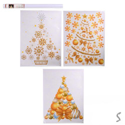 Наклейка на окна "New Year" 60*45см