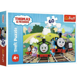 Пазли 60 ел. ThomasFriends Томас у подорожі, в кор. 21*14*4см, ТМ Trefl, Польща арт: 17379