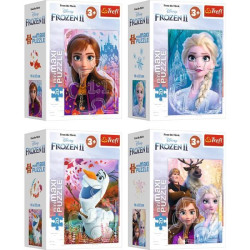 Пазли 20 Mini Maxi Frozen Дружба в крижаній землі, в кор. 11*8*4см, ТМ Trefl, Польща арт: 56022