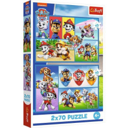 Пазли 2x70 Paw Patrol Правила патруля, в кор. 30*19*4см, ТМ Trefl, Польща арт: 34441