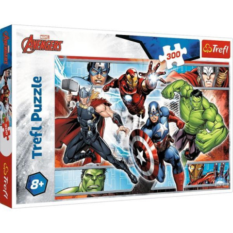 Пазлы 300 эл. The Avengers Мстители, в кор. 33*23*4см, ТМ Trefl, Польша
