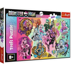 Пазли 300 ел. Monster High Зомбі на вершині!, в кор. 33*23*4см, ТМ Trefl, Польща арт: 23027
