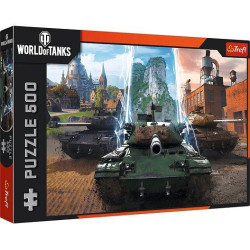 Пазлы 500 эл. World of Tanks, Время действовать, в кор. 39*26*4м, ТМ Trefl, Польш